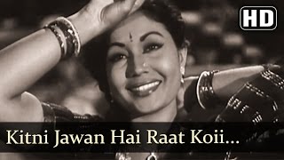 Kitni Jawan Hai Raat (HD) - Azaad Songs - Meena Kumari - Filmigaane
