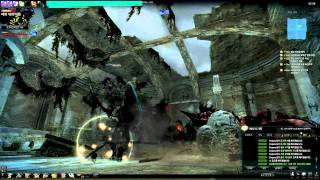 Vindictus Online Kai Gameplay Nightmare at the Ruins Dark Knight