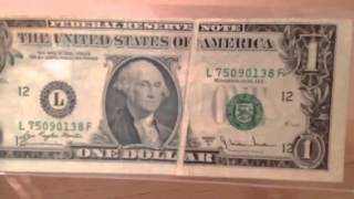 Surprising Gutter Fold Error $1 Bill - Great Currency Finds