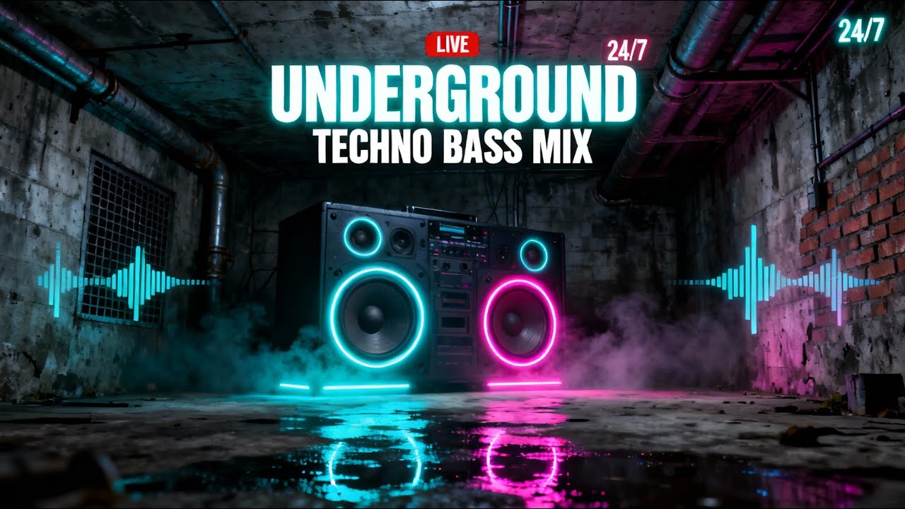 Techno Bass Mix Underground 2025 рџ ґ Dark Edm Instrumental Deep Club
