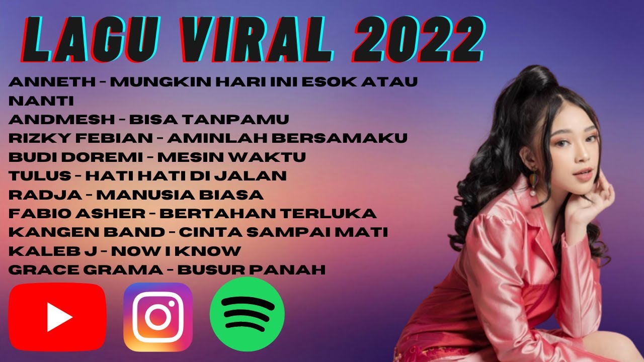 TOP HITS SPOTIFY INDONESIA 2022 ~ LAGU POP TERBARU 2022 ~ LAGU TIKTOK ...