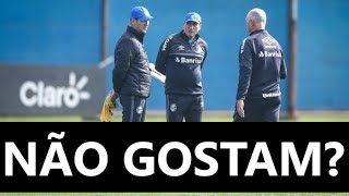 JOGADORES DO GRÊMIO INSATISFEITOS COM A COMISSÃO TÉCNICA??