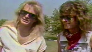 Van Halen US FESTIVAL '83 Early Appearance at Venue