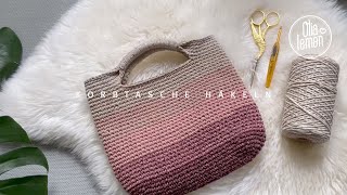 Korb Tasche häkeln mit Olialemon (crochet bag)