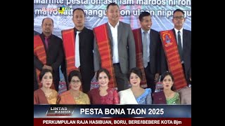 Pesta Bona Taon 2025 Raja Hasibuan, Boru, Bere/Ibebere Kota Banjarmasin di Kedai 99 Trisakti