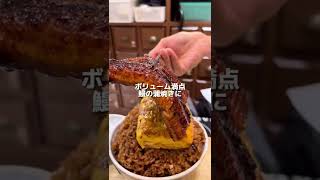 大阪・梅田【うなぎ 串焼き いづも】話題の超絶ボリューム鰻卵丼!