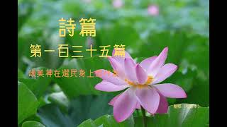 聖經朗讀﹣詩篇﹣第一百三十五篇﹣有聲聖經(和合本)﹣Bible-Psalms