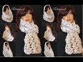 How to Crochet Infinity Scarf Pattern #319│by ThePatternFamily