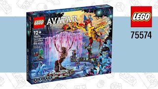 LEGO® Avatar Toruk Makto \u0026 Tree of Souls (75574)[1212 pcs] Speed Build | Top Brick Builder Lite