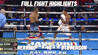 Jamel Herring vs Shakur Stevenson | Full Fight Highlights