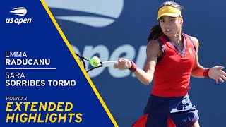 Emma Raducanu vs Sara Sorribes Tormo Extended Highlights | 2021 US Open Round 3