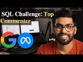 🔥𝐆𝐨𝐨𝐠𝐥𝐞/𝐌𝐞𝐭𝐚 𝐒𝐐𝐋 𝐂𝐡𝐚𝐥𝐥𝐞𝐧𝐠𝐞 Explained (Advanced Window Functions) in Tamil
