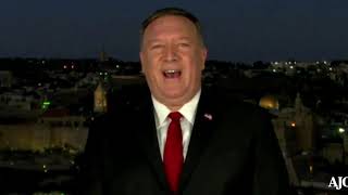 Republican National Convention 2020: Mike Pompeo speaks from Jerusalem for RNC