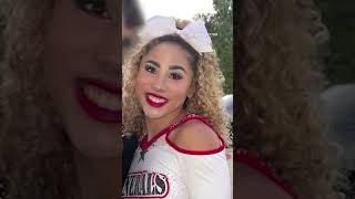 Cheerleader speaks out after being shot 3 times