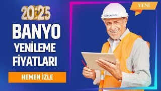 2025 Güncel Banyo Yenileme Fiyatları Nedir? Malzeme İşçilik Maliyetleri #banyo #fiyat #2025 #video