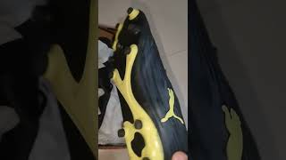 unboxing new puma rapido 3 fg/ag football shoes 😍⚽#shorts #viral #unboxing #ytshorts #trending