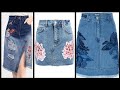 Middi & mini Denim Pencil /A-line Skirts ideas for ladies 2020 - top trending denim skirts 2k20