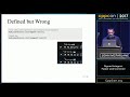 CppCon 2017: John McFarlane “Signed Integers: Faster and Corrector”