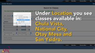 Search for Classes by Location on WebAdvisor