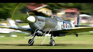 Spitfire! Awesome display by great pilot Pär Cederqvist. This sound!!! Restored footage. HD to 4K.