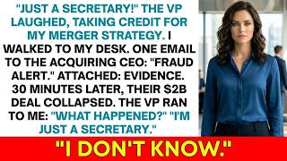 Just a Secretary – I Canceled Their $2B Merger With One Email Executive Revenge