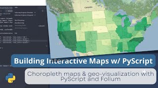 PyScript Tutorial #5 Building an interactive map w/ Folium & PyScript