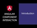 Angular Component Interaction - 1 - Introduction