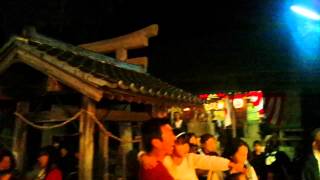 南房総市丸山町宮下の祭礼2014③