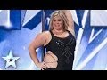a pole-dancing masterclass from emma haslam | britain's got talent 2014