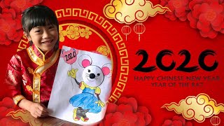 GONG XI FA CAI 2020 - Year of the Rat  I  How to make a Chinese New Year DIY Craft