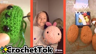 TikTok Knitting And Crochet Craft Compilation ☮️🧶 #3