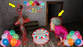 Happy Birthday Siren Head  -  Scary Teacher 3D vs Siren Head | Funny Horror CrossOver animation