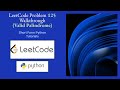 LeetCode 125 Valid Palindrome Solution in Python | Easy Interview Problem Tutorial