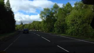 Mike Jutan in Scotland: Driving along Loch Lomond