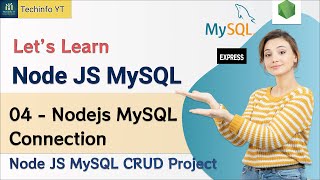 Nodejs MySQL Connection Nodejs MySQL CRUD Project| Node Js MySQL Tutorial 2024