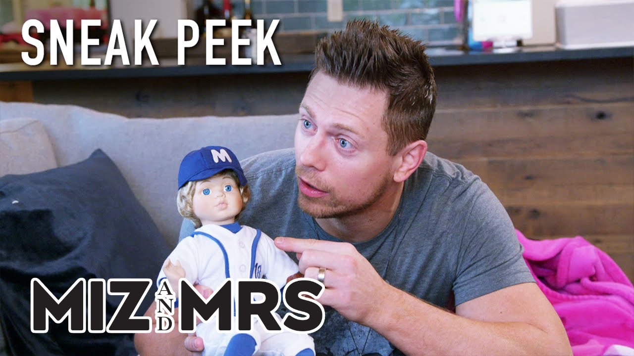 Miz & Mrs | Sneak Peek: Mike's Creepy Doll | Season 2 Episode 2 | On ...