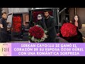 Serkan Cayoğlu won the heart of his wife Özge Gürel with a romantic surprise