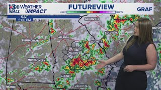 More scattered storms later today (Local Weather Update 5/23/26)