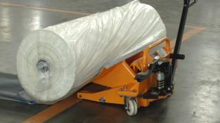 Cloth Roll Doffer Carrier or Trolly Model VM 508 - www.rabatex.com