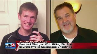 Suspect charged with killing six and injuring two in Kalamazoo shootings
