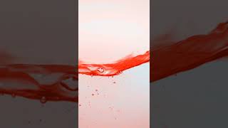 Art in Motion: Red Liquid as a Work of Art | Background | Shorts