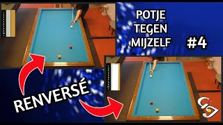 DE RENVERSÉ IS EEN HELE BELANGRIJKE STOOT! - Potje Tegen Mijzelf #4 | Carambole/Driebanden/Biljarten