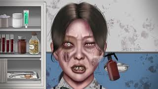 ASMR animation | 'All of Us are Dead' Transform into an Infected Zombie Human