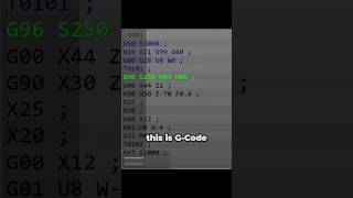 Learn CNC G-Code in 20 seconds || CNC Beginner #shorts #cnc #machine