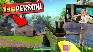first person in fortnite battle royale concept video - fortnite battle royale first person
