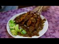 yummy indonesian satay bule gila makan sate