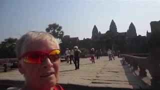 February 09th 2020, Angkor Wat, Phnom Bakheng  sun set, Cambodia