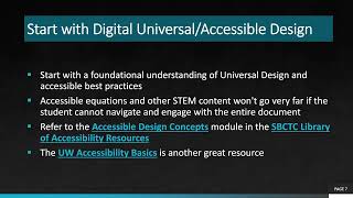 Accessible Math Part 1: What is Accessible Math?