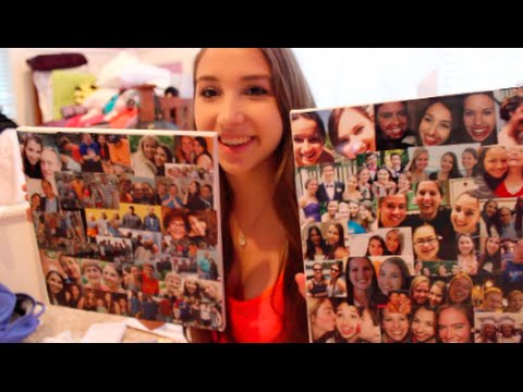 DIY College Dorm Decor: Picture Collage DIY College Dorm Decor: Picture Collage
