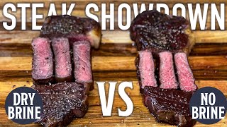 The Ultimate Steak Showdown: Dry Brined Steak vs Non Dry Brined Steak
